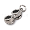 Brass Micro Pave Cubic Zirconia Pendants KK-P308-70P-2