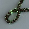 Luminous Handmade Gold Foil Glass Beads Strands FOIL-N029-02A-02-2