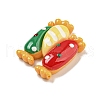 Christmas Theme Opaque Resin Decoden Cabochons CRES-B022-05D-2