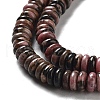 Natural Rhodonite Beads Strands G-G084-A06-01-4
