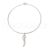 Pepper Brass Necklace BJEW-Q350-06P-1