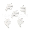 201 Stainless Steel Charms X-STAS-C021-06P-F-1