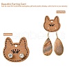 Kraft Paper Earring Display Cards CDIS-D005-08-5