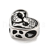 316 Surgical Stainless Steel  Hollow Out Beads STAS-Q304-01C-AS-2