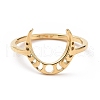 201 Stainless Steel Moon Phase Finger Ring for Women RJEW-A006-07G-1-1