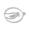 304 Stainless Steel Pendants STAS-Z131-01C-P-2