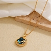 Stylish Hollow Brass & Resin Pendant Necklaces for Daily and Party Wear MX3705-3-1