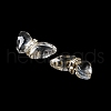 Plating Transparent Acrylic Beads OACR-G016-12-4