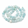 Natural Amazonite Beads Strands G-S332-10mm-009-3