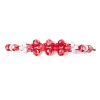 Electroplate Glass Beaded Braided Bead Bracelets BJEW-MZ00183-02-2