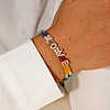 Bohemian Style Natural Round Citrine & Amethyst & Quartz Crystal & Aquamarine & Malachite & Lapis Lazuli  Beaded Bracelets for Women ZI8325-4