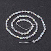 Electroplate Glass Beads Strands GC885Y-3-3