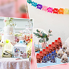 SOFPLATE 100Pcs 10 Colors Organza Bags Jewellery Storage Pouches Wedding Favour Party Mesh Drawstring Gift OP-SP0001-02-5