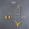 Alloy Earrings & Necklaces Sets for Women FS-WG64A51-01-5