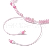 Adjustable Nylon Cord Braided Bead Bracelets BJEW-MZ00163-01-4