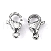 304 Stainless Steel Lobster Claw Clasps X-STAS-M262-01-9mm-1