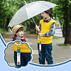 PU Leather & Cotton Name Marker Keychain AJEW-WH0514-001-5