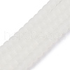 Imitation Jade Glass Beads Strands GLAA-N002-8mm-01-1