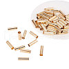 Brass Tube Beads KK-YW0001-03-2