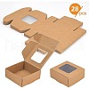 Cardboard Folding Box CON-WH0087-04-2
