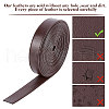 Flat PU Imitation Leather Cord LC-WH0006-05B-01-7