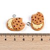 Resin Pendants RESI-I061-03B-3