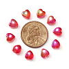 100Pcs Eco-Friendly Transparent Acrylic Beads TACR-YW0001-07A-5