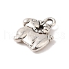 Tibetan Style Alloy Charms TIBE-Q090-11AS-2