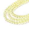 Transparent Glass Beads Strands GLAA-H021-03-04-5