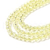 Transparent Glass Beads Strands GLAA-H021-03-04-5