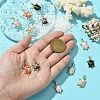 12Pcs 6 Colors Alloy Enamel Pendants FIND-YW0004-60-4