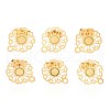 304 Stainless Steel Stud Earring Findings X-STAS-S079-35A-3