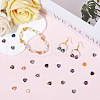 SOFPLATE 160Pcs 10 Colors Electroplate Glass Beads EGLA-SP0001-22-4