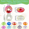 SUNNYCLUE Transparent Acrylic Large Hole Beads MACR-SC0001-33-2