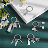 SUPERFINDINGS Home Tool Tibetan Style Alloy Pendant Keychain KEYC-FH0001-37-4