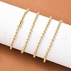 304 Stainless Steel Ball Chain Necklace X-MAK-R012-02G-2
