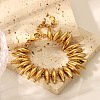 304 Stainless Steel Beaded Bracelets for Women BJEW-Z125-01G-1