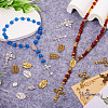 Tibetan Style Pendants and Tibetan Style Alloy Chandelier Components Links TIBEP-TA0002-28-17
