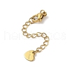 Ion Plating(IP) 304 Stainless Steel Curb Chain Extender STAS-A097-02C-G-1