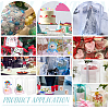 Transparent PET Tea Storage Boxes CON-WH0106-08A-6