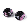 3/0 Baking Paint Glass Beads GLAA-G118-02G-2