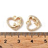 Rack Plating Brass Micro Pave Cubic Zirconia Pendants KK-K333-92G-3