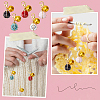 SUNNYCLUE 6 Sets Ladybird Alloy Enamel Pendants Decoraiton HJEW-SC0001-48-5