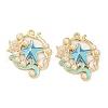 Rack Plating Alloy Enamel Pendants FIND-Q099-08C-03-1