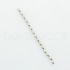 304 Stainless Steel Rice Bead Ball Chains CHS-A002A-1.5mm-1