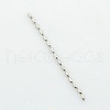 Tarnish Resistant 304 Stainless Steel Rice Bead Ball Chains CHS-A002A-1.5mm-1