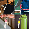 PU Leather & Cotton Name Marker Keychain AJEW-WH0514-038-6
