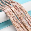 Synthetic Imperial Jasper Dyed Beads Strands G-D077-C01-05-2