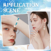 SUNNYCLUE 120Pcs 2 Styles Synthetic Turquoise Beads TURQ-SC0001-28-5