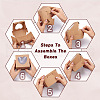 Square Paper Biscuit Boxes with Lace Edged Square Clear Window CON-TAC0001-12A-02-3